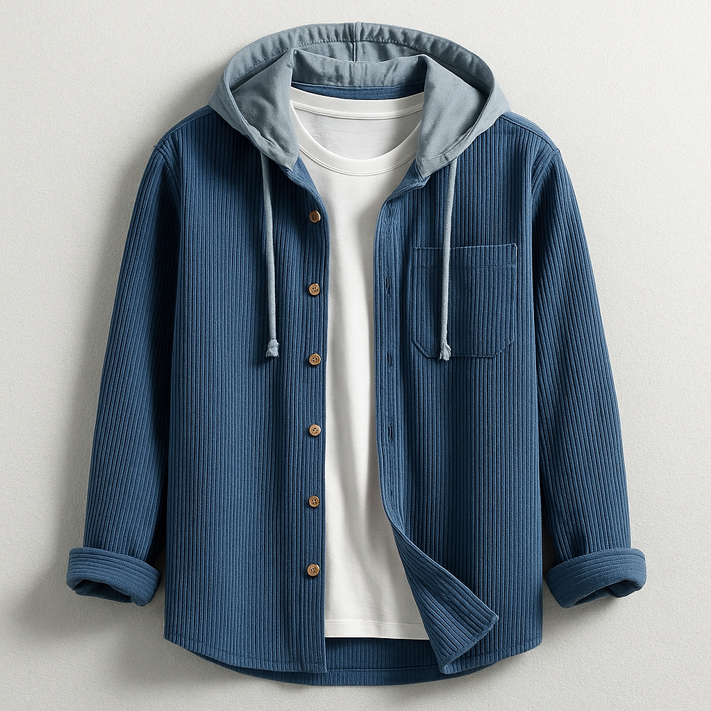 ELENA HARPER™  |  LUXURY SHIRT WITH HOOD