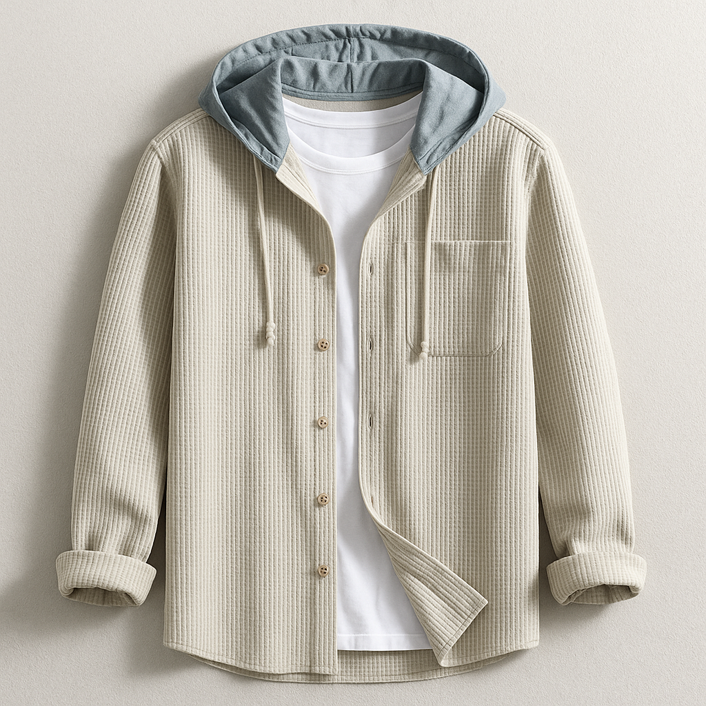 ELENA HARPER™  |  LUXURY SHIRT WITH HOOD
