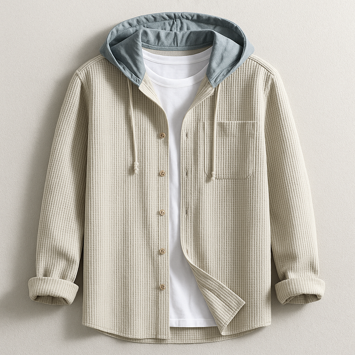 ELENA HARPER™  |  LUXURY SHIRT WITH HOOD