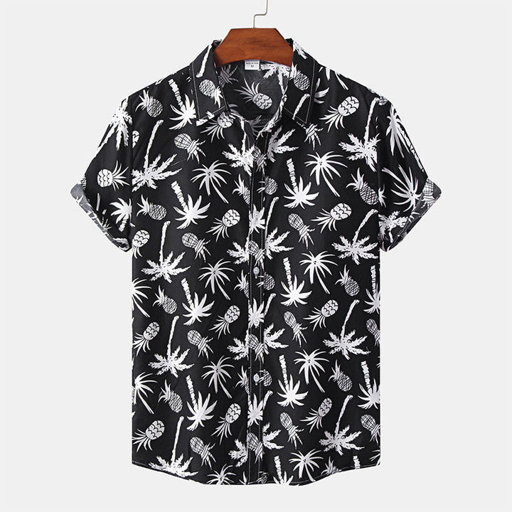 Tino - Black Short Sleeve Shirt