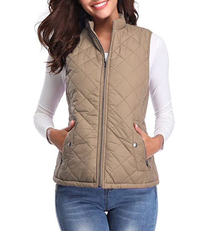 Lightly Padded Stylish Women's Vest Lara, view 3 - Elena Harper