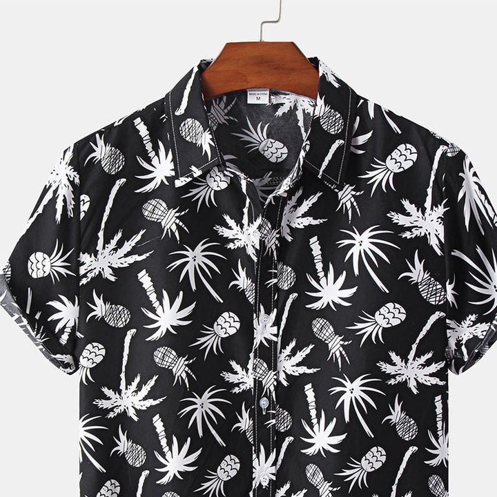 Tino - Black Short Sleeve Shirt