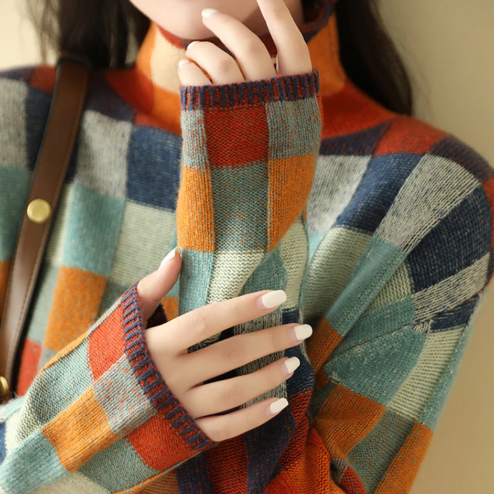 Eva Turtleneck Sweater - Elena Harper
