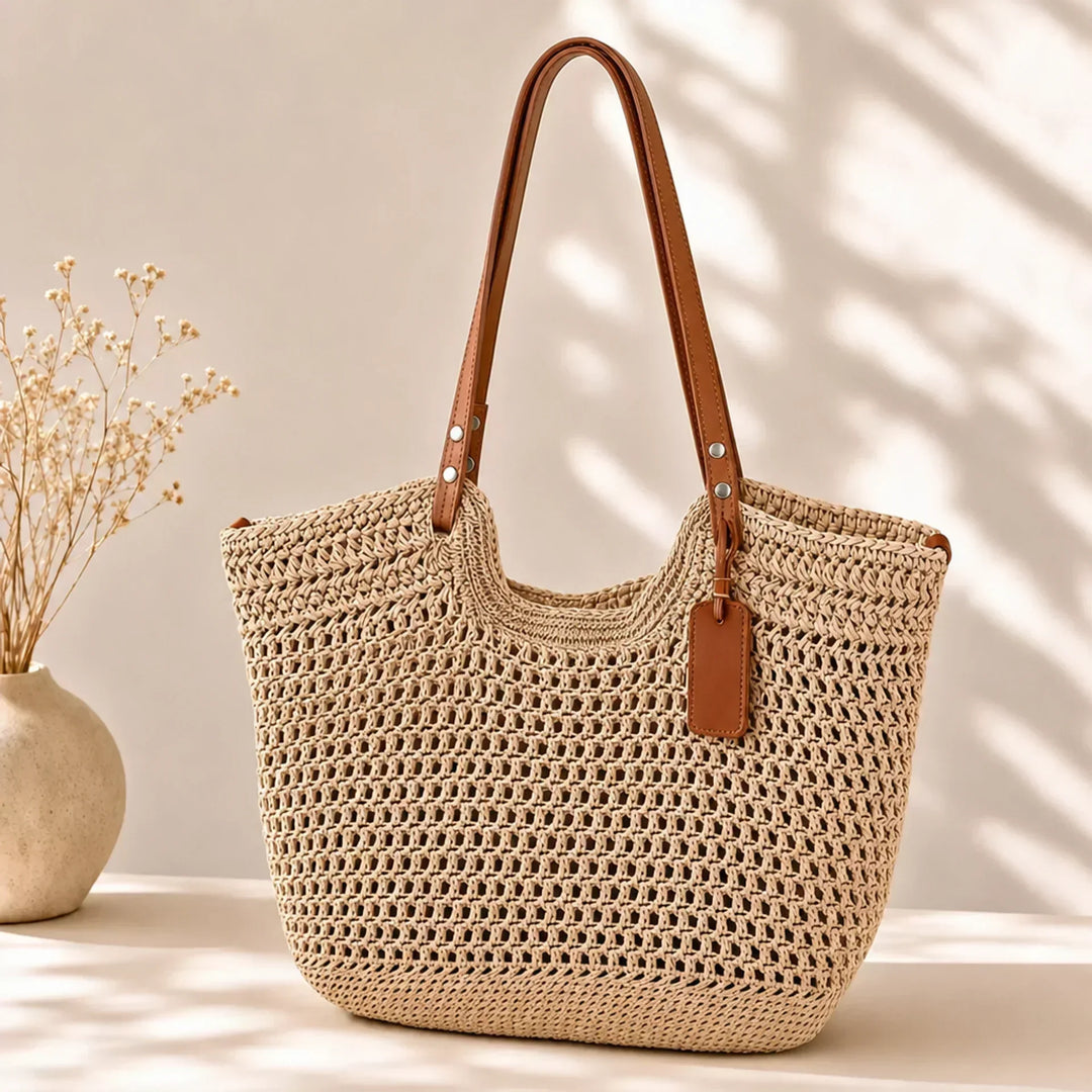 Clare The Handwoven Crochet Tote Bag - Elena Harper
