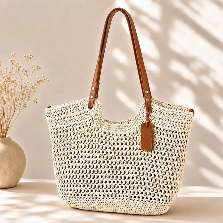 Clare The Handwoven Crochet Tote Bag - Elena Harper