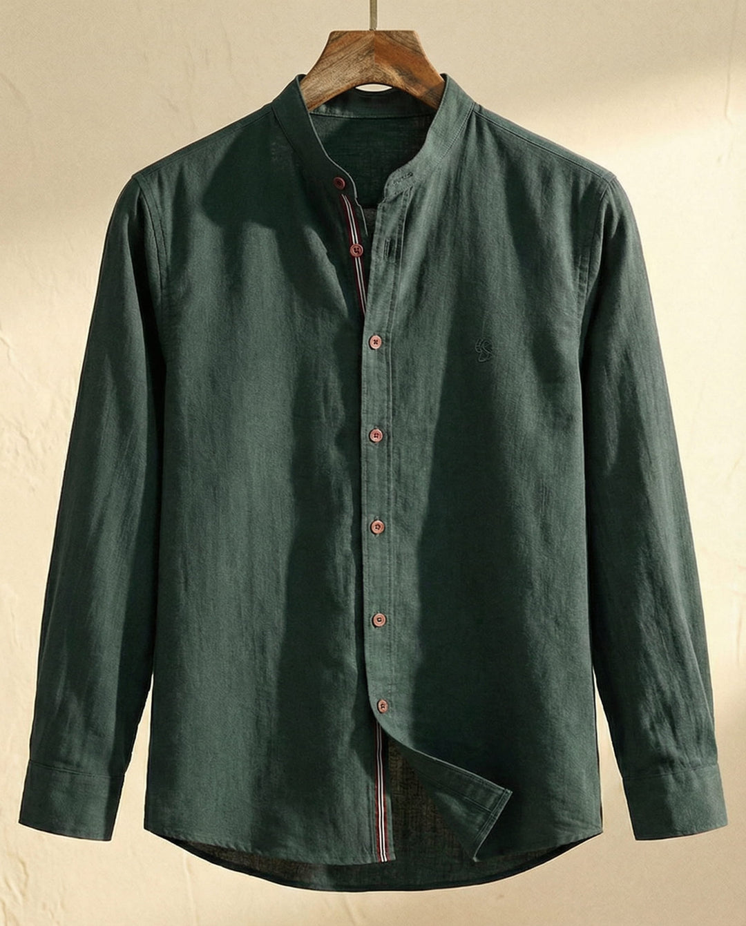 Officer Collar Shirt for Men - Elena Harper