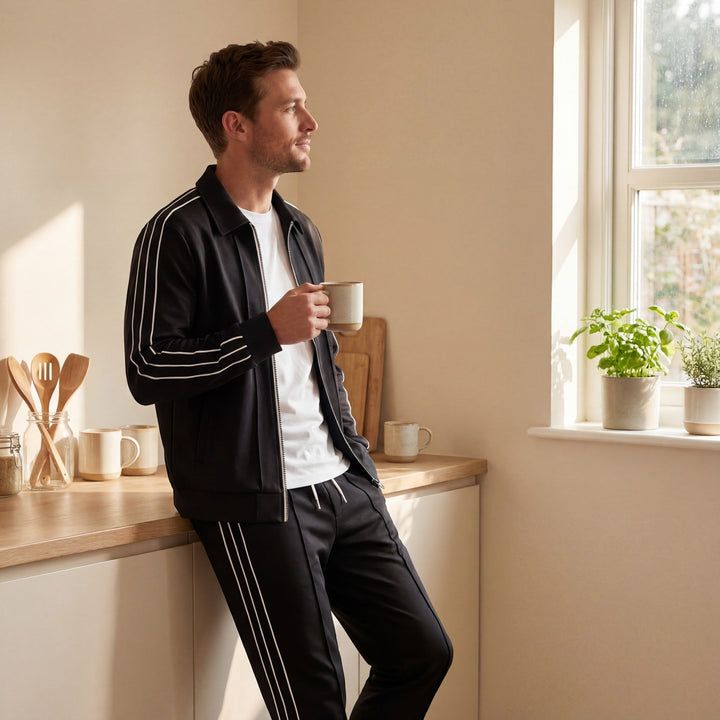 MEN'S SUIT JACKET AND PANTS SET