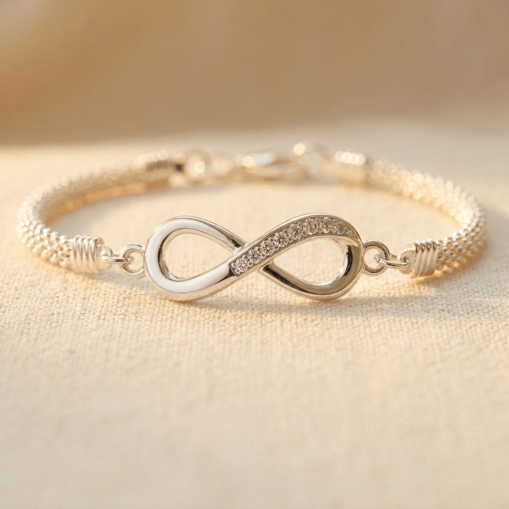 Adjustable Infinity bracelet - Elena Harper