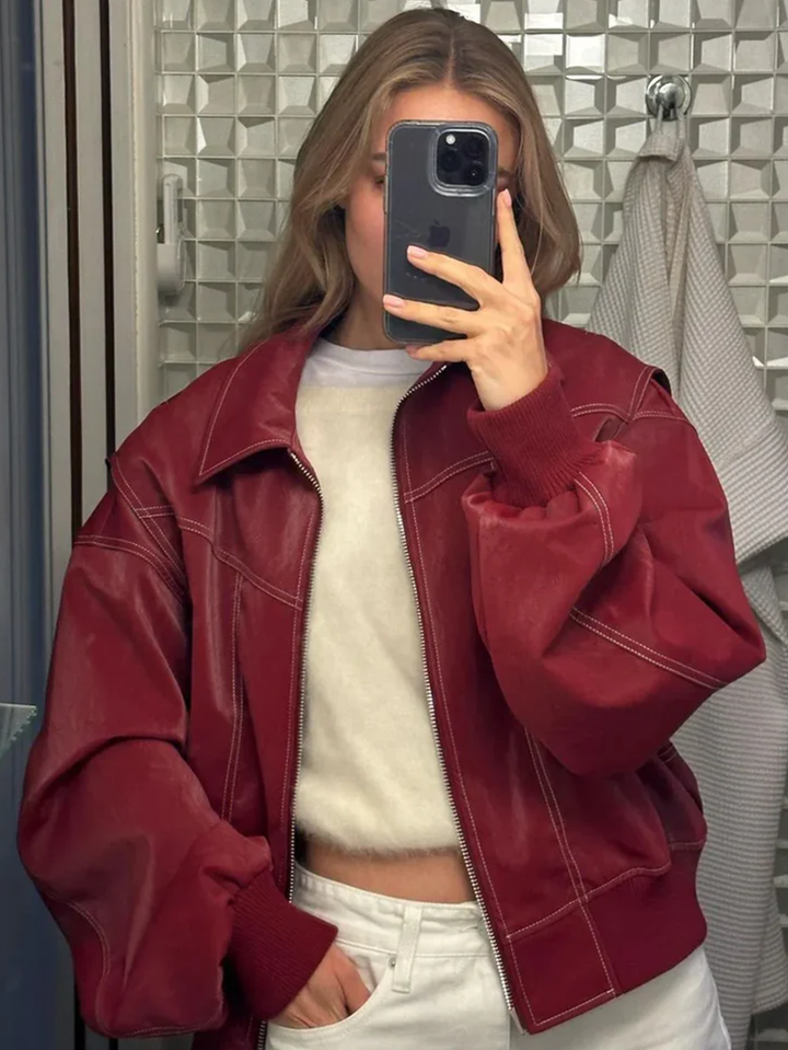 Oversized Contrast Jacket - Limited Sale