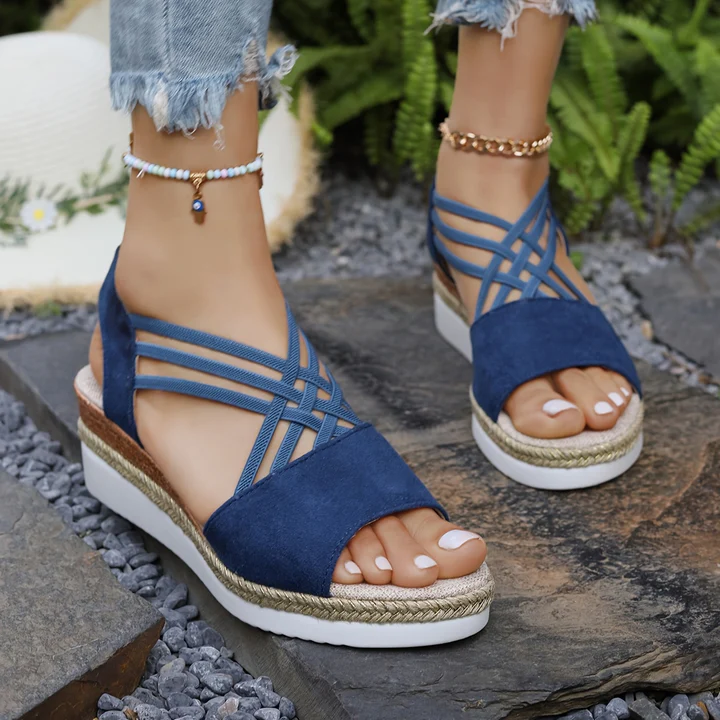 Junae Platform Wedge Sandals