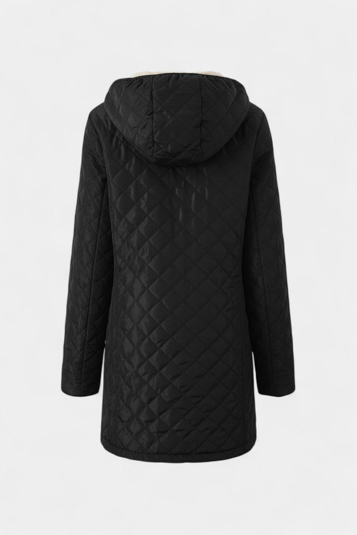 Ellery | Women's Quilted Hooded Jacket in Four Neutral Tones