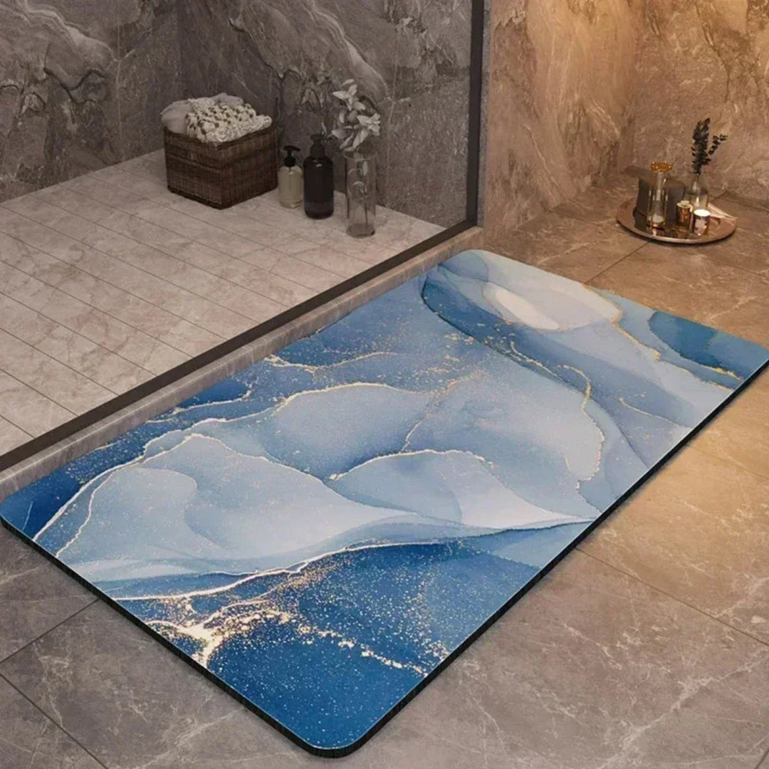 Unisex Quick-Drying Anti-Slip Bath Mat for Enhanced Bathroom Safety