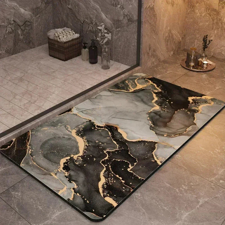 Unisex Quick-Drying Anti-Slip Bath Mat for Enhanced Bathroom Safety