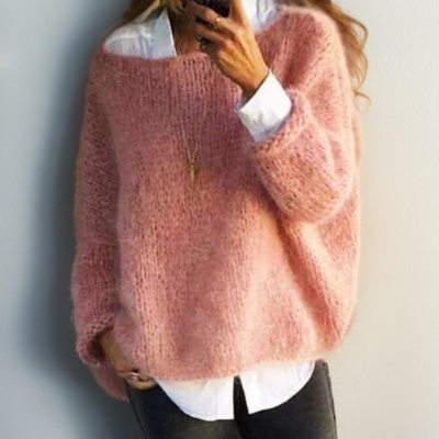 Marguerite - Elegant Oversized Knit Sweater