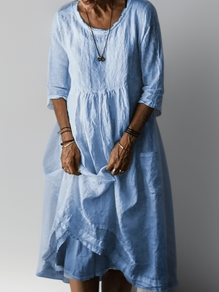 Adeline | Fluid Maxi Dress
