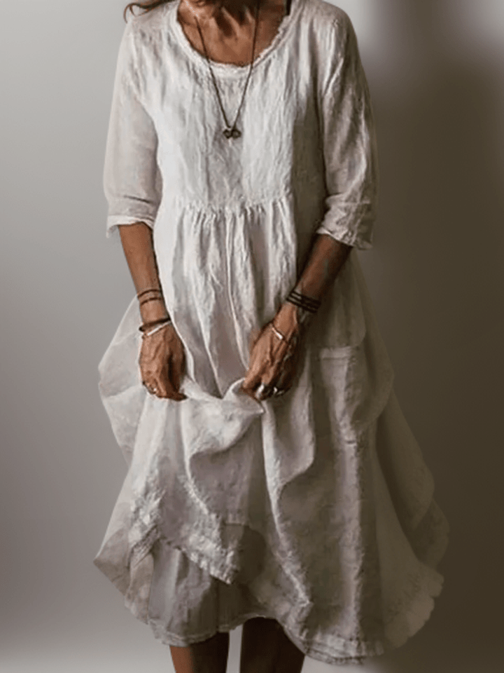 Adeline | Fluid Maxi Dress
