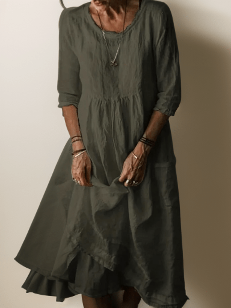 Adeline | Fluid Maxi Dress