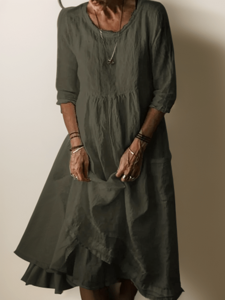 Adeline | Fluid Maxi Dress