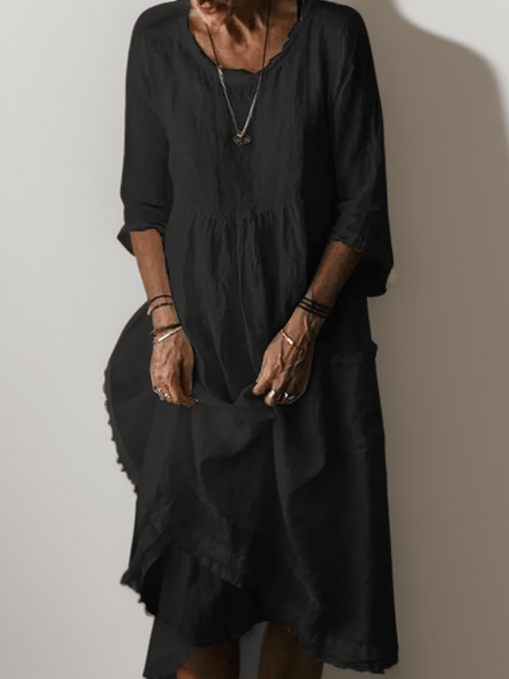 Adeline | Fluid Maxi Dress