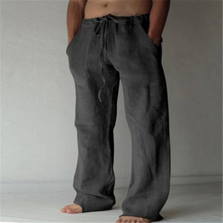 Kurt Men's Wide Loose Fit Casual Pants, view 2 - Elena Harper