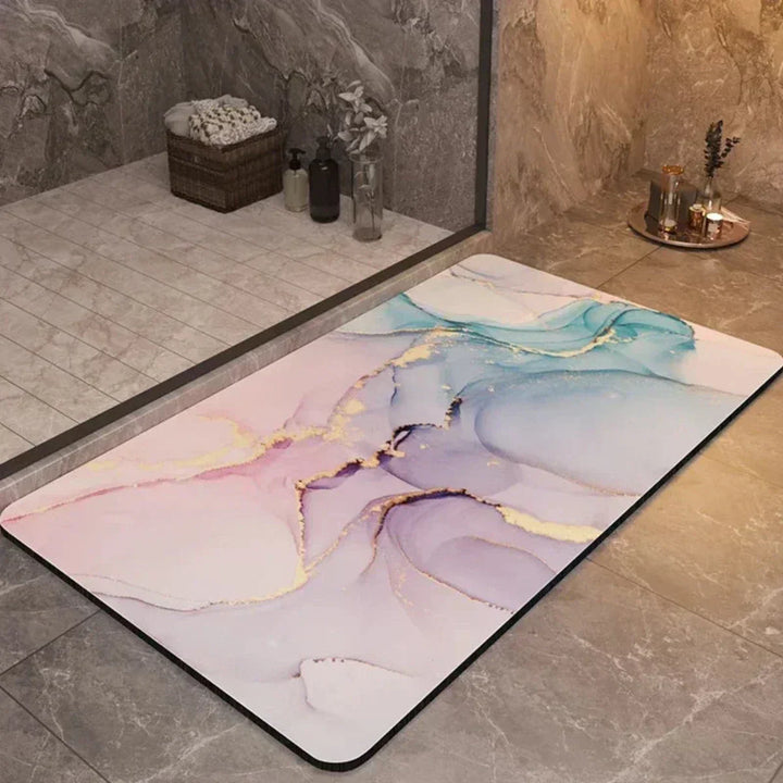 Unisex Quick-Drying Anti-Slip Bath Mat for Enhanced Bathroom Safety