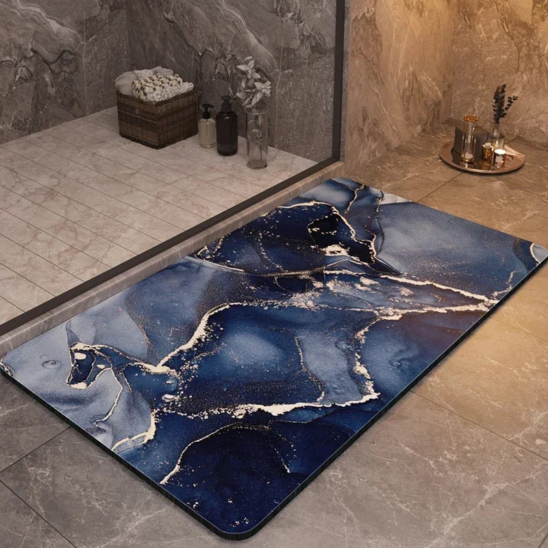 Unisex Quick-Drying Anti-Slip Bath Mat for Enhanced Bathroom Safety