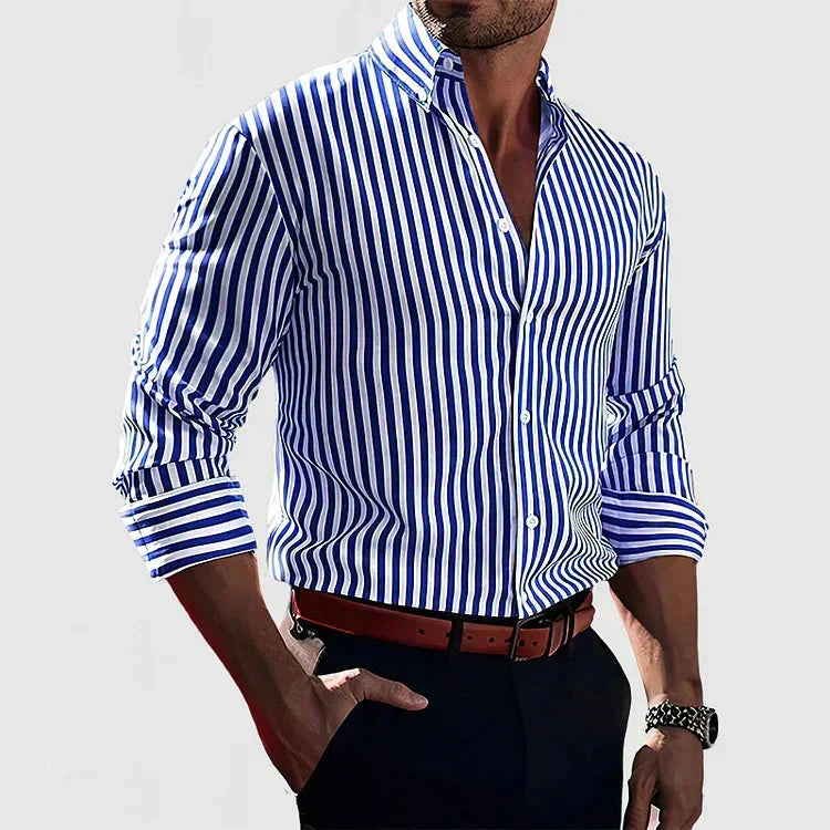 Striped Shirt with Confidence - Elena Harper
