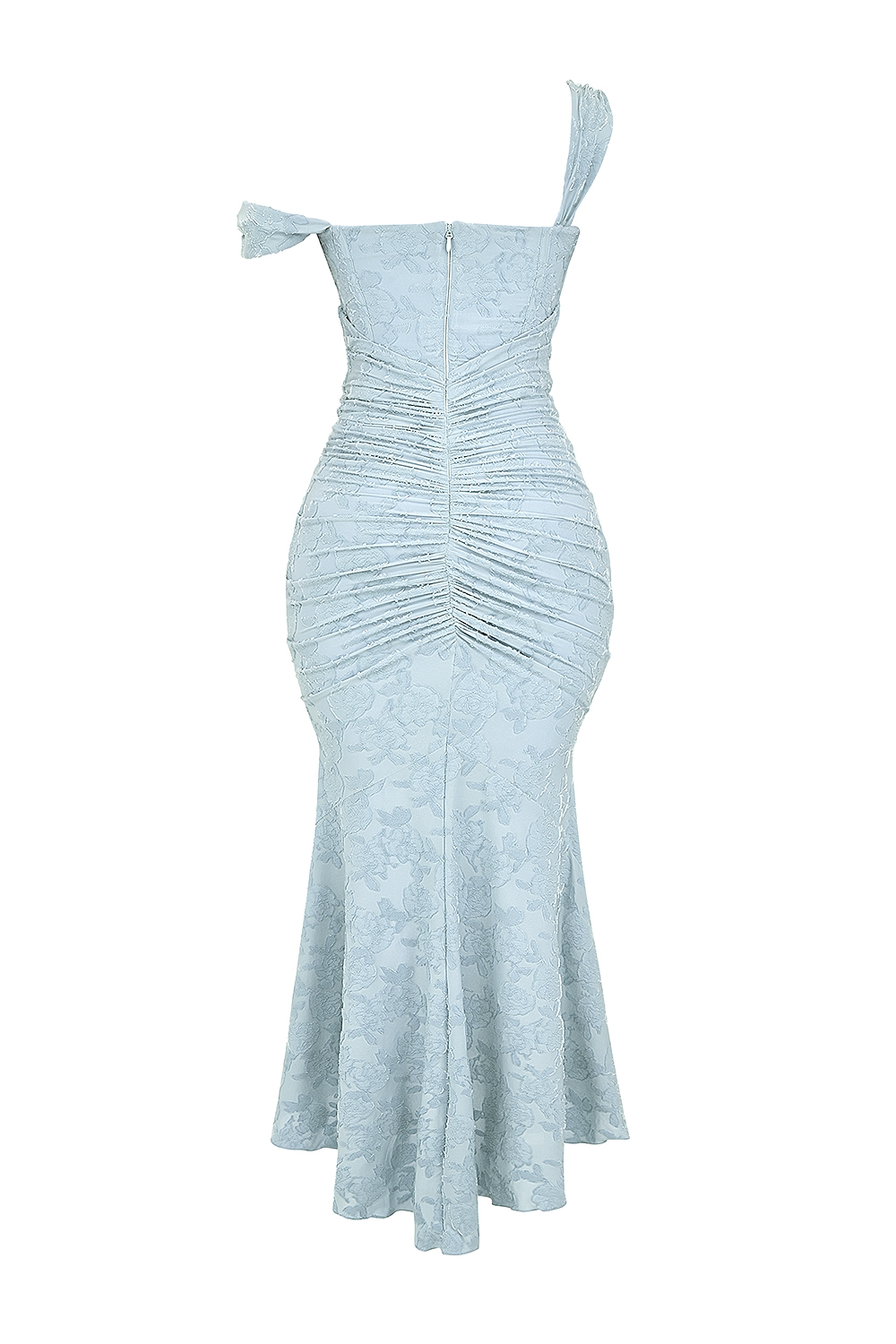 Dove Elegant Slim Cut Lace Maxi Dress - Elena Harper