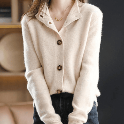 Anny - Luxurious Cashmere Knit Cardigan