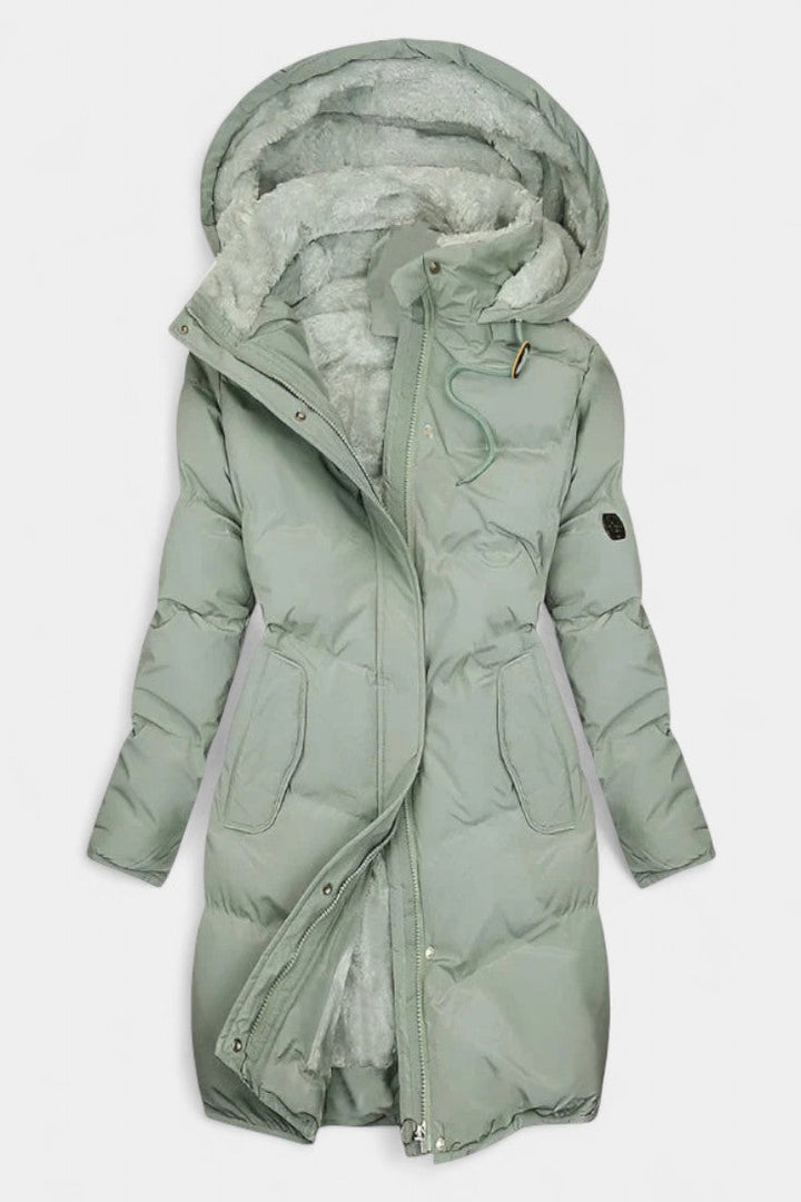Coralind | Women's Hooded Winter Coat in Three Neutral Shades