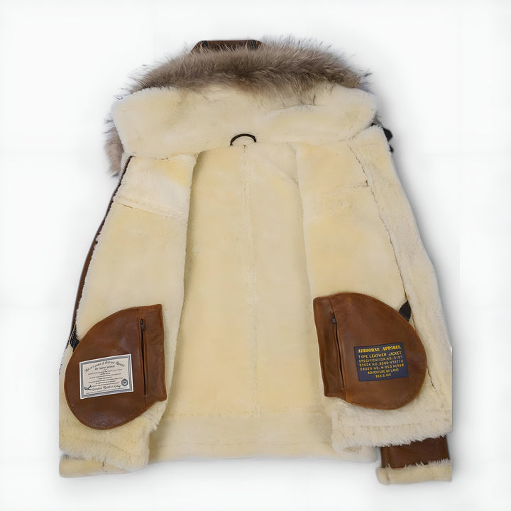 Aviator Bomber for Men - Elena Harper