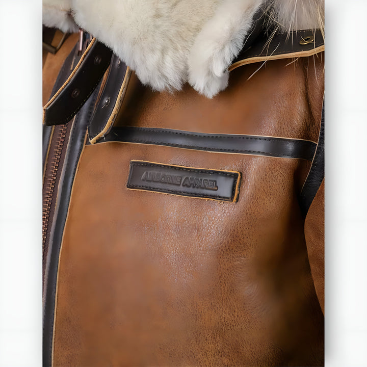 Aviator Bomber for Men - Elena Harper