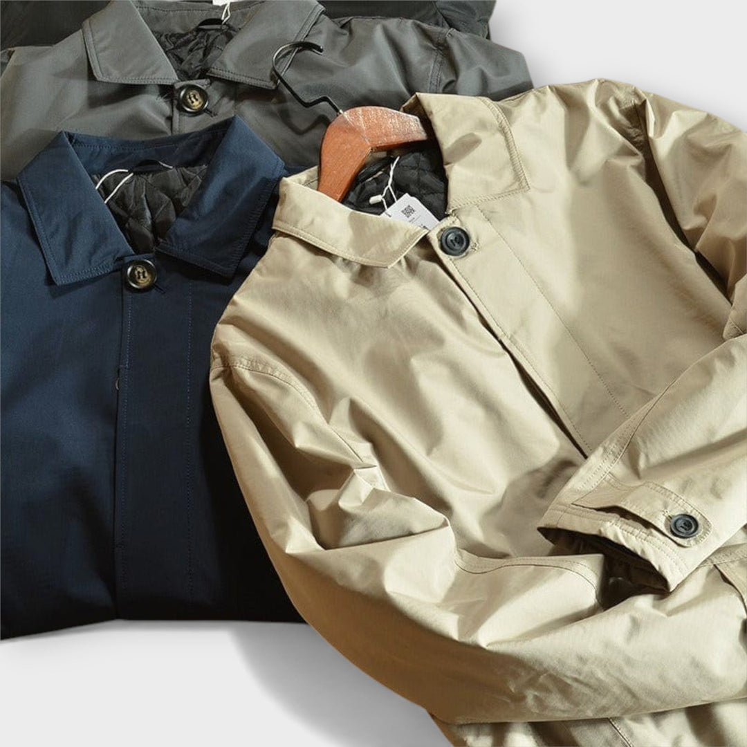 All-weather Coat for Men - Elena Harper