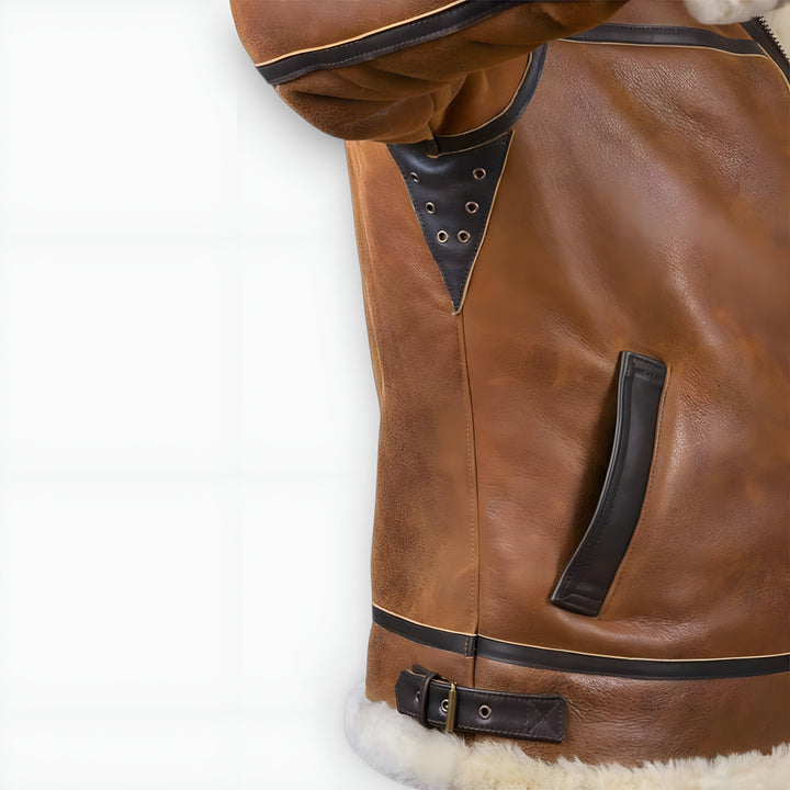 Aviator Bomber for Men - Elena Harper