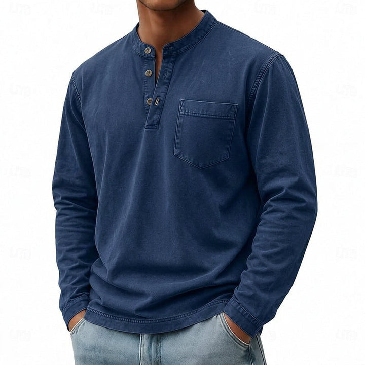ELENA HARPER™  |  OLD-FASHIONED COTTON SHIRT FOR MEN