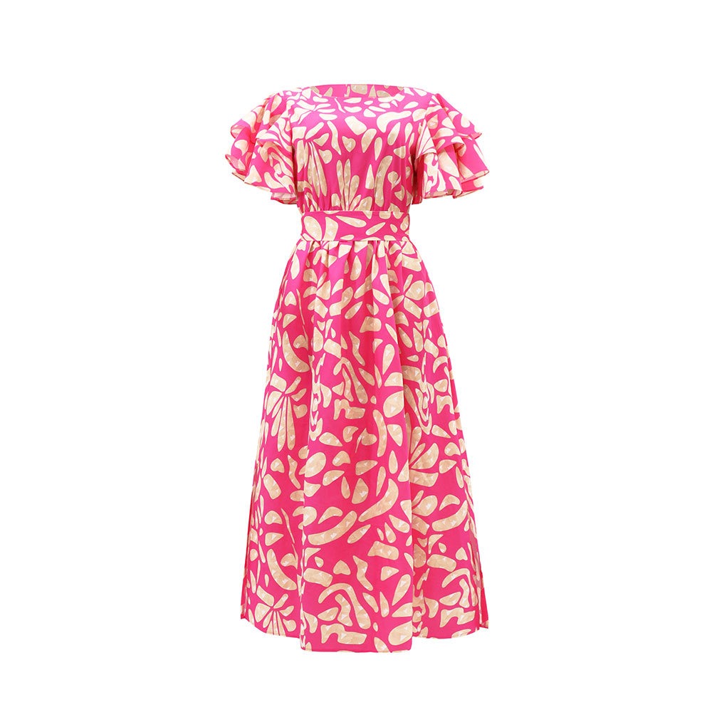 Long Dress with Off-Shoulder Design for Women - Adara