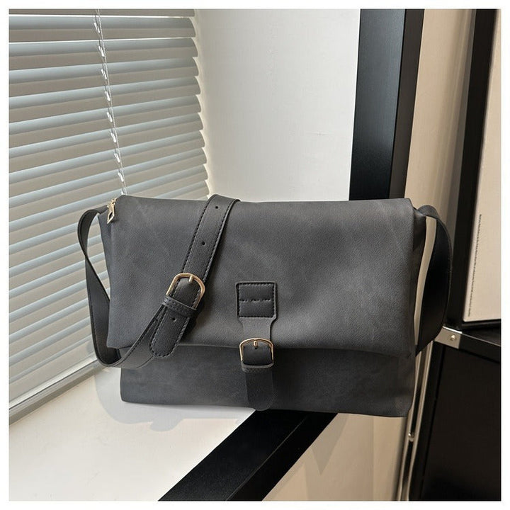Women's Synthetic Leather Crossbody Bag - Léa