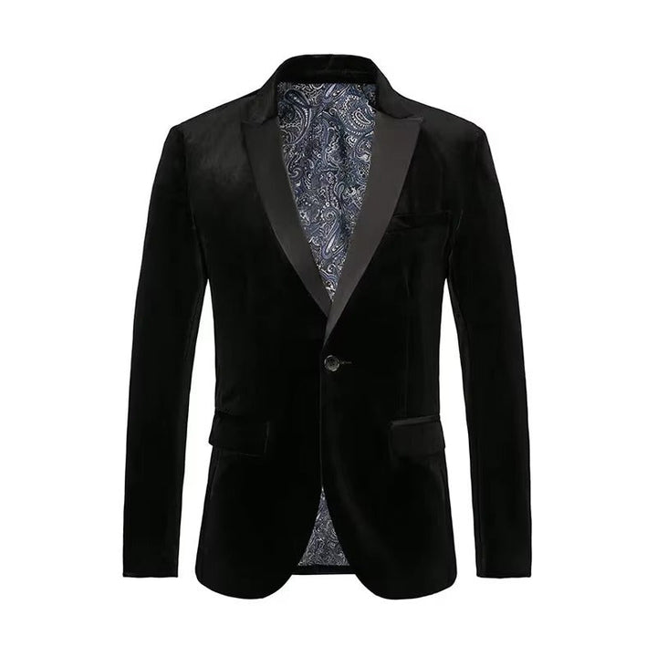 Velvet Smoking Blazer for Men