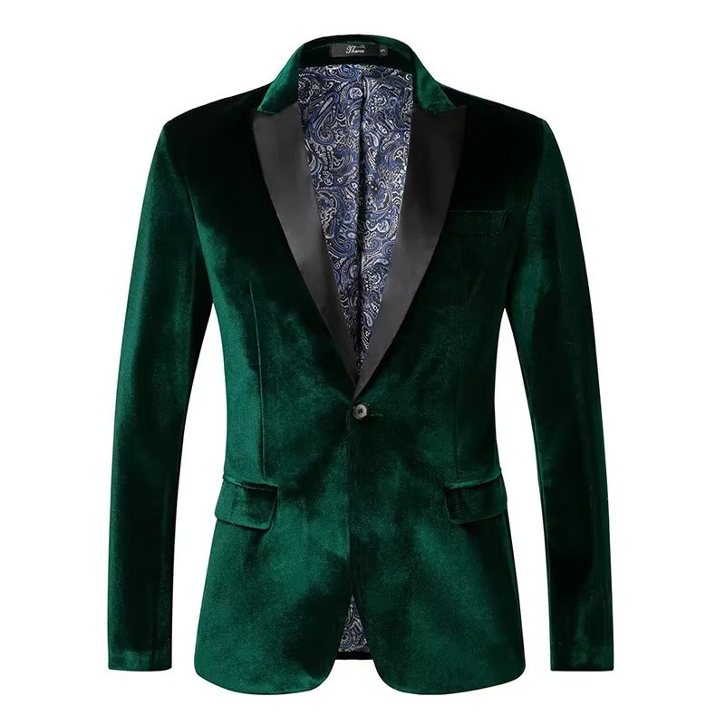 Velvet Smoking Blazer for Men