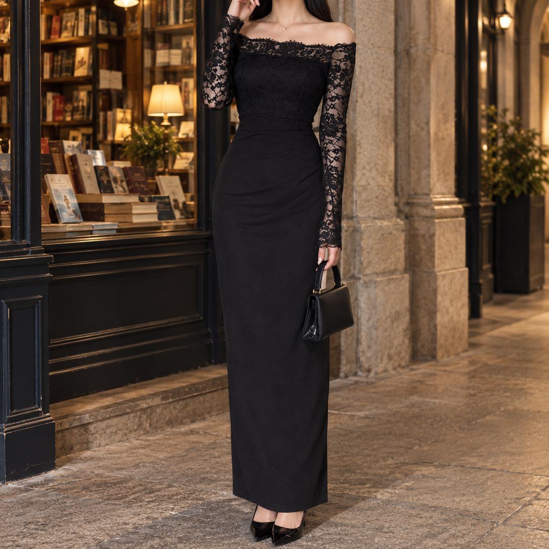 Evangeline-Louise Lace Dress