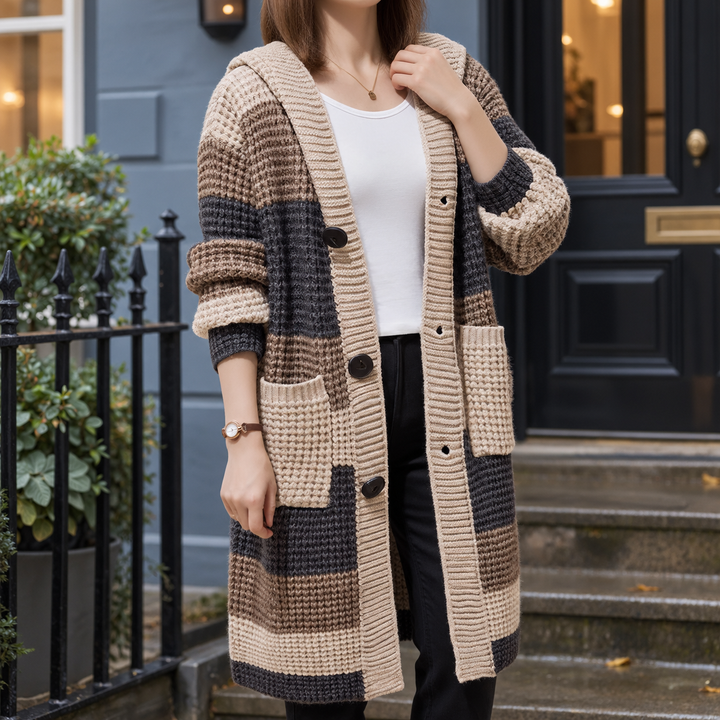 Elowen-Jane Hooded Cardigan