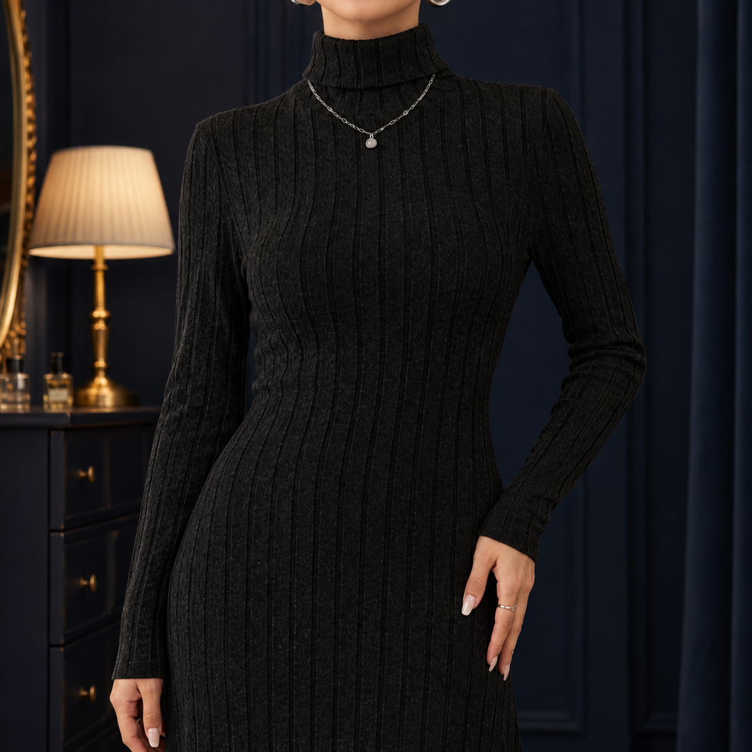 Cerys-Marie Ribbed Maxi Dress