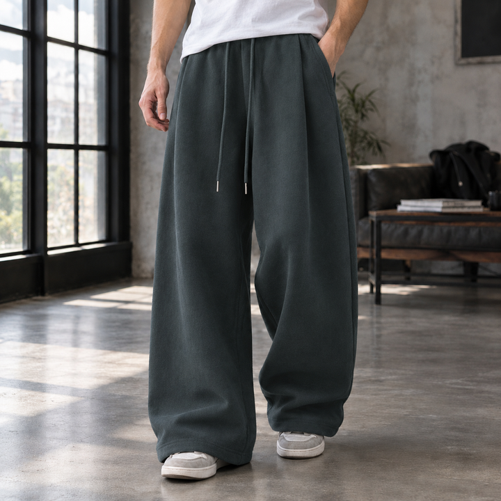 Caleb Wide Leg Pants, view 2 - Elena Harper
