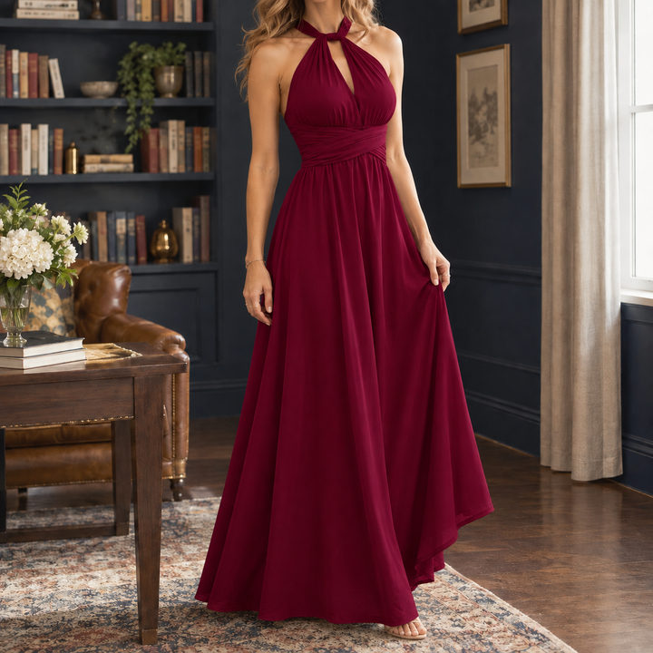 Emmeline-Jade Convertible Maxi Dress