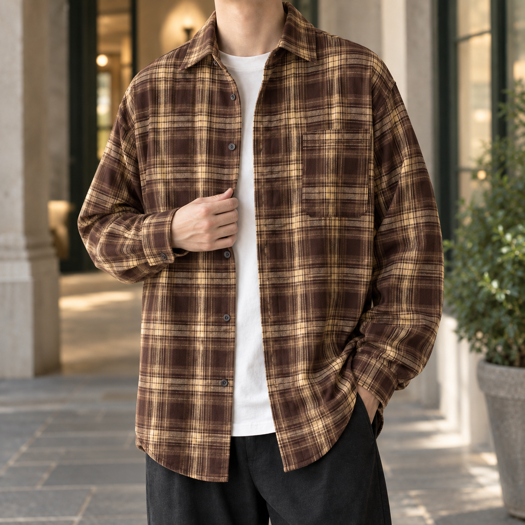 Dorian Plaid Overshirt