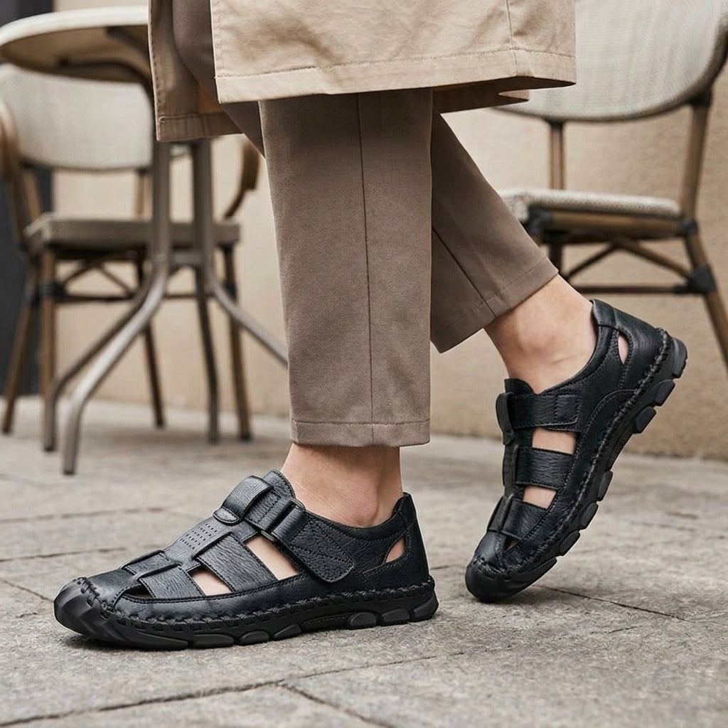 Alessandri Fisherman Sandals, view 4 - Elena Harper
