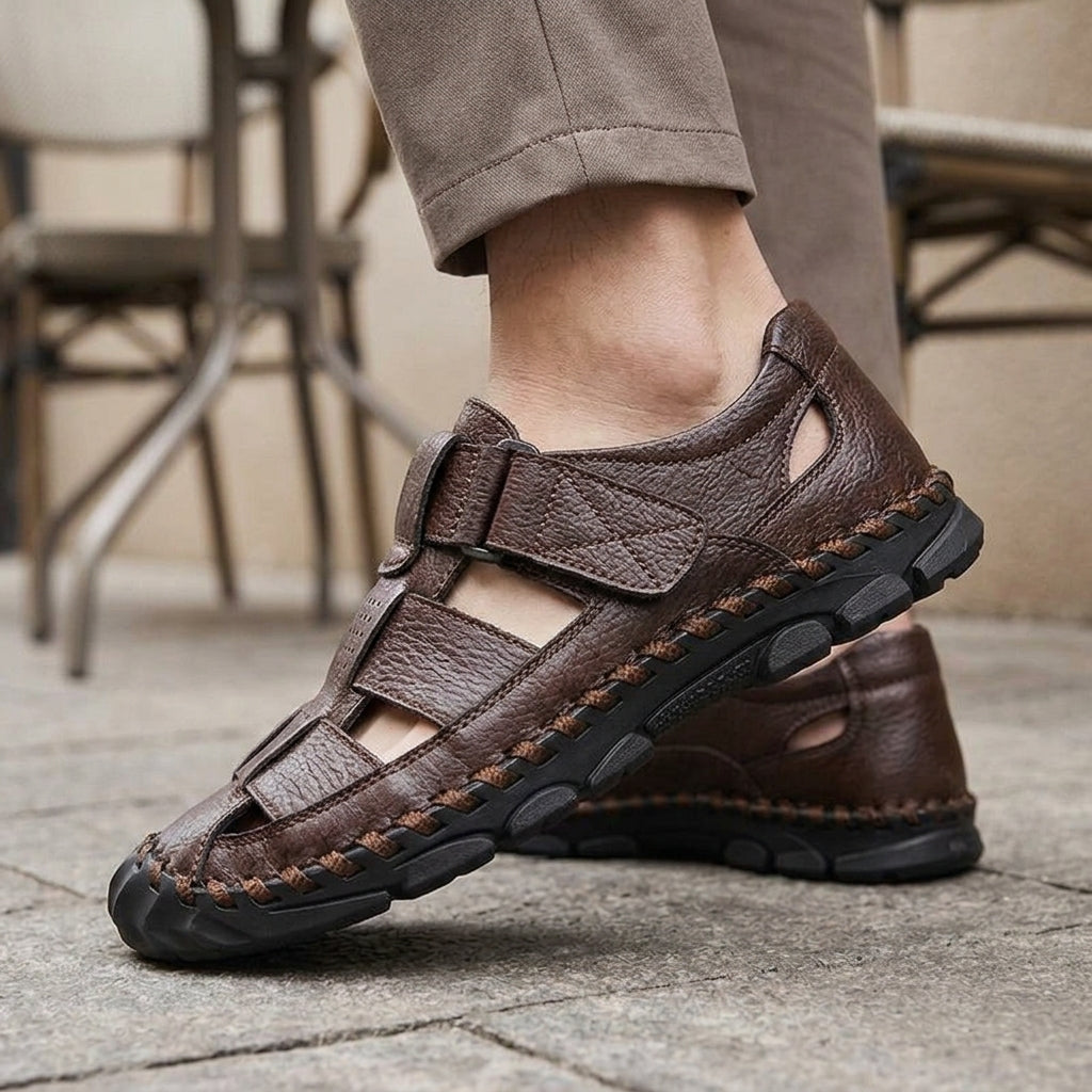 Alessandri Fisherman Sandals, view 5 - Elena Harper
