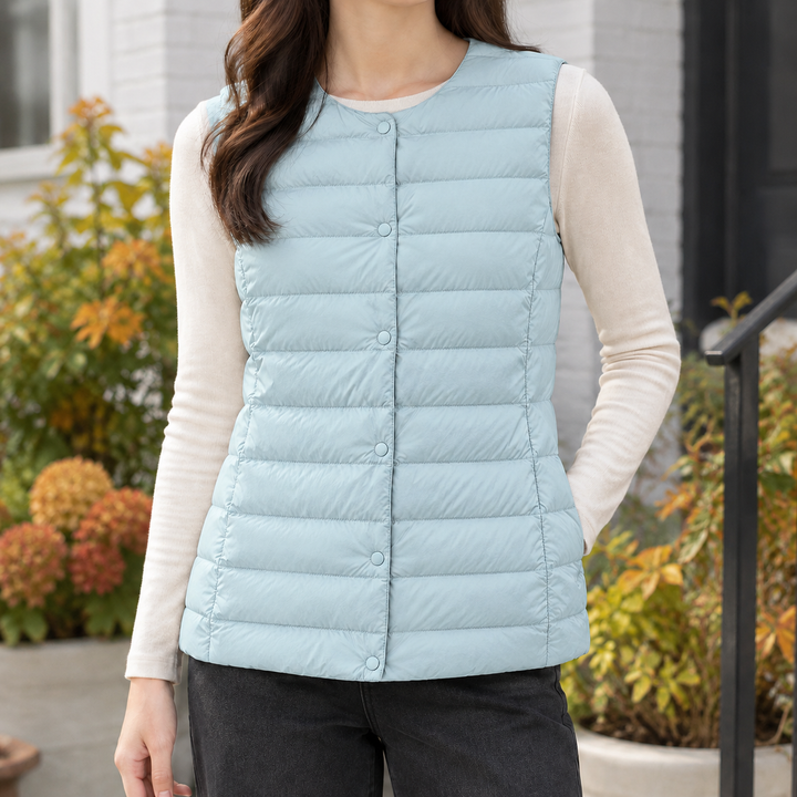 Isabeau-Pearl Cashmere Vest