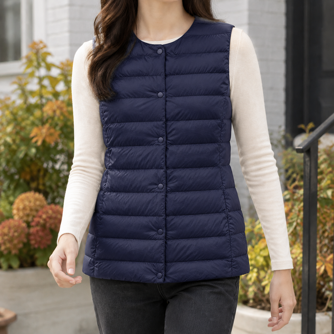Isabeau-Pearl Cashmere Vest