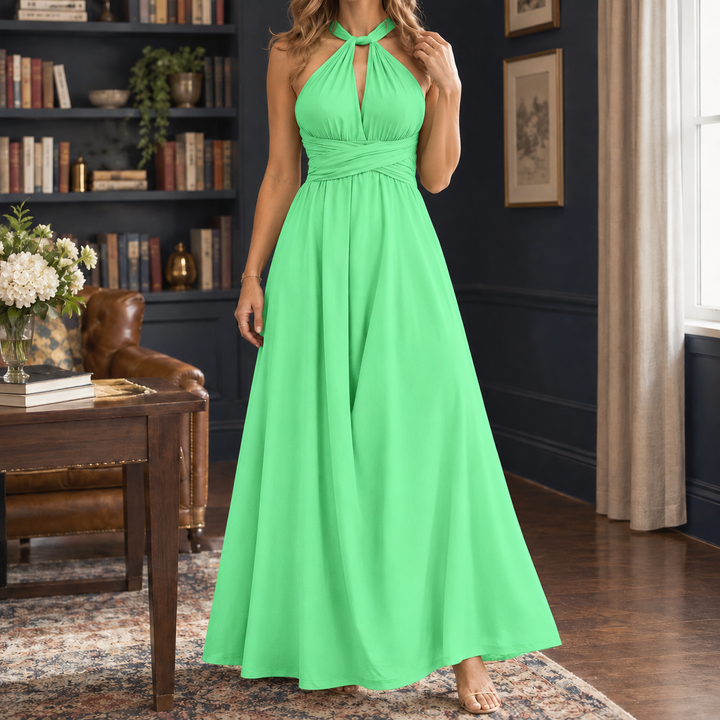 Emmeline-Jade Convertible Maxi Dress